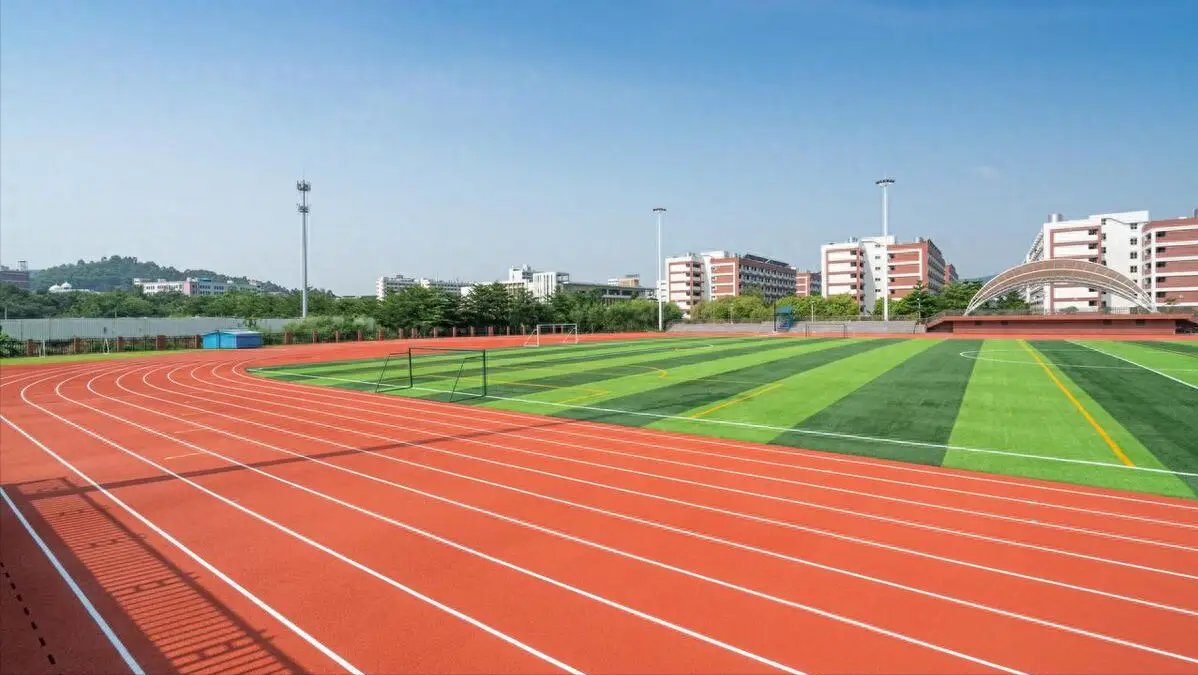 嘉峪关市篮球场塑胶跑道 - 方案